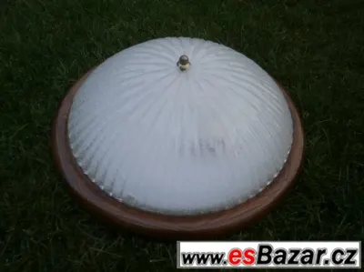 Stropní svítidlo přisazené - průměr 43cm - dř. rám
