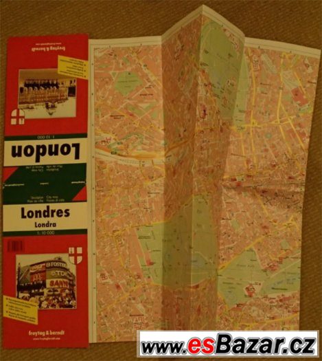 Mapa Londýna – fotografie 1