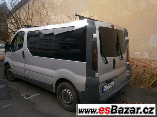 renault trafic 1,9dci  minibus 9 mist – fotografie 1