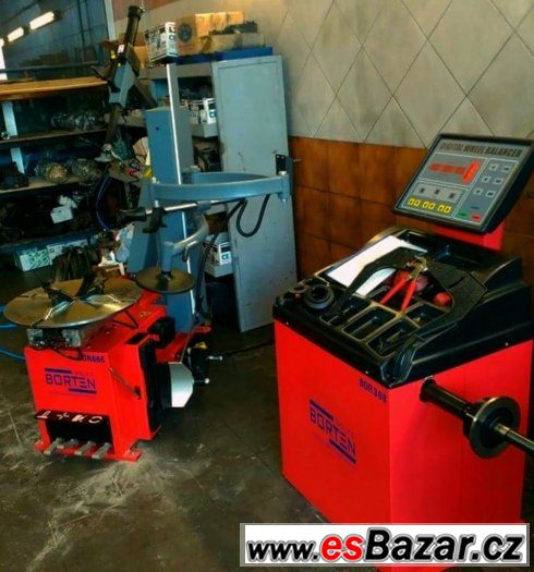 zouvačka + vyvažovačka ,,automaty´´ vybavení  pneuservisů – fotografie 1
