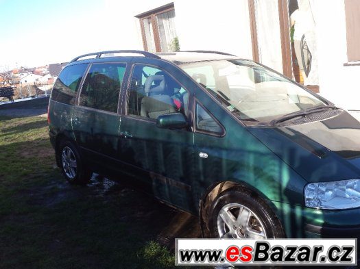VW Sharan 1,9 tdi 85 kw 6st man, 5/7 míst – fotografie 3