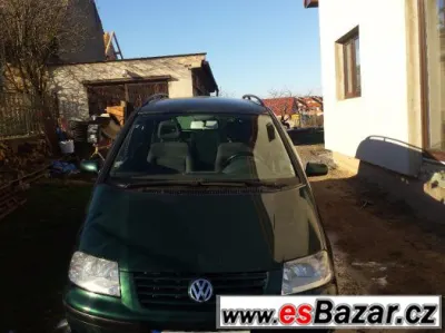 VW Sharan 1,9 tdi 85 kw 6st man, 5/7 míst