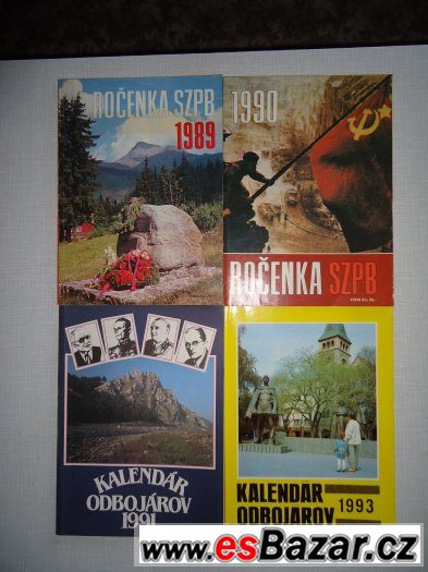 Prodám ročenky z let 89 - 93 – fotografie 1