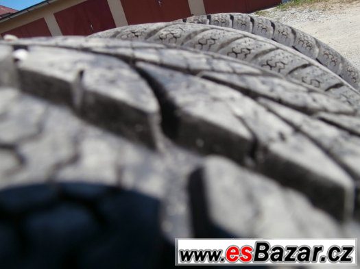 4x zimní kola 13"-disky 4,5Jx13, 4x100, pneu155/65 R13 – fotografie 2
