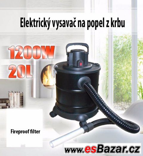 Prodám nový vysavač popela krbových kamen – fotografie 1