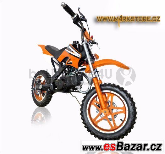 nová cross delta 49cc, benzín pro děti 4-7let – fotografie 1
