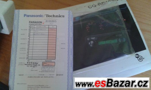 Autorádio Panasonic CQ RD133N včetně dopravy – fotografie 4