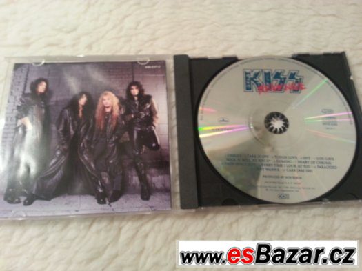CD , sepultura - against,; kiss - revenge . cena za kus 140, – fotografie 3