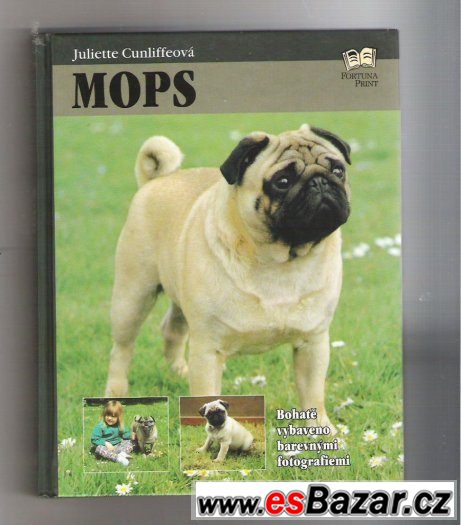 Kniha Mops cena 89 kč – fotografie 1