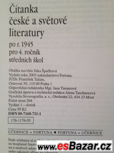 Citanka ceske a svetove literatury – fotografie 2