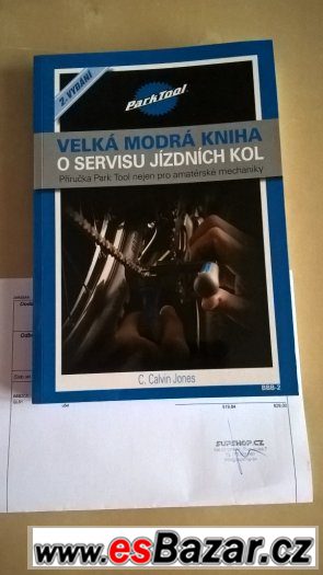 Velká modrá kniha o servisu jízdních kol - nová - sleva – fotografie 1