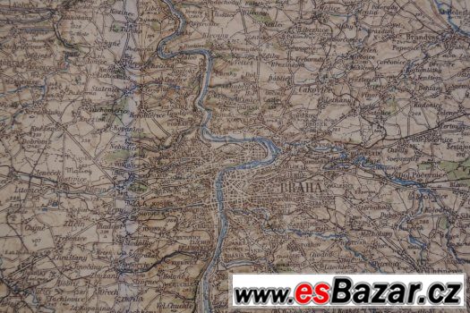 Staré mapy pro sběratele – fotografie 4