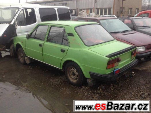 Prodám levně náhradní díly na Škoda 120L, vyřazeno z evidenc – fotografie 1