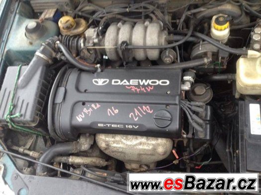 Prodám funkční nastrojený motor na Daewoo Nubira 1.6 77kw Ty – fotografie 1