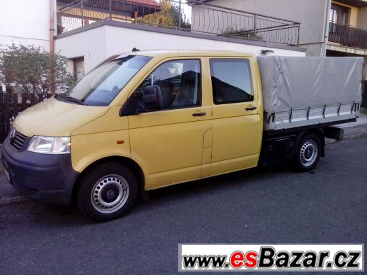 vw T5 2,5 tdi 4x4 Doka 96kw 2005  kuže ,klima 6 kvalt – fotografie 1