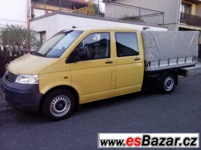 vw T5 2,5 tdi 4x4 Doka 96kw 2005  kuže ,klima 6 kvalt