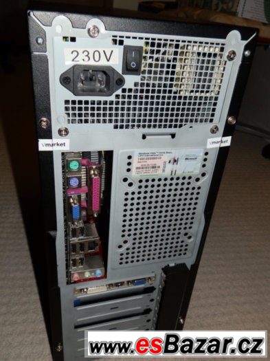P4 2,8 GHz, 1 GB RAM, 250 GB HDD, 17" – fotografie 5