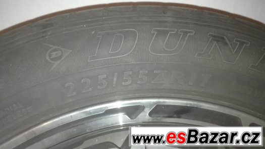2ks hlinikova lita kola DOTZ s pneumatikama Dunlop – fotografie 1