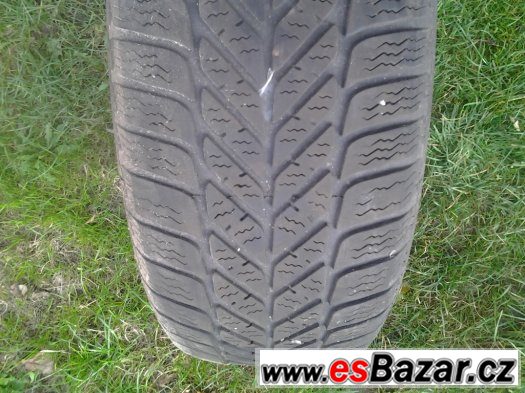 3 ks použitých zimních pneumatik Debica 195x65xR15 – fotografie 2
