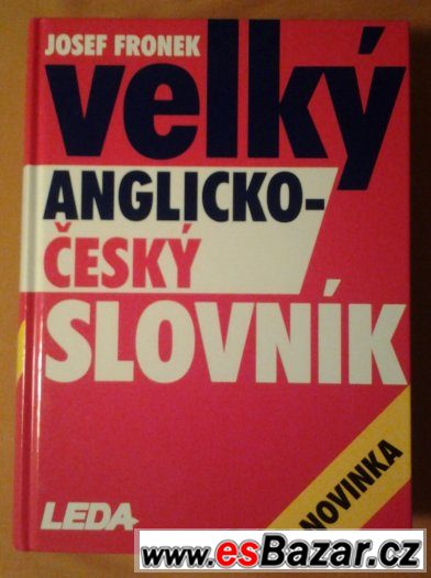 Josef Fronek/Velký Anglicko-český slovník – fotografie 1