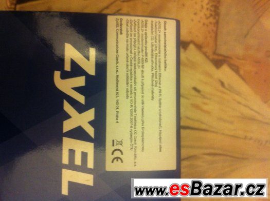 Prodám použitý modem Zyxel P-660HW-T3 - Original od O2 – fotografie 3