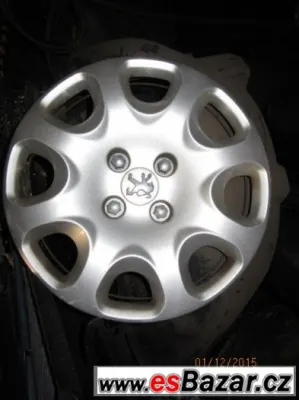 Poklice kryty kola Peugeot 15"