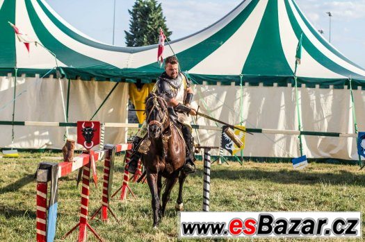 prace s ubytováním jezdec na koni – fotografie 2
