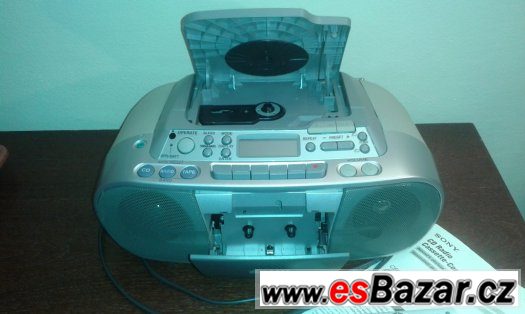 Přenosné rádio - CD, kazety SONY CFD-S03CP – fotografie 2
