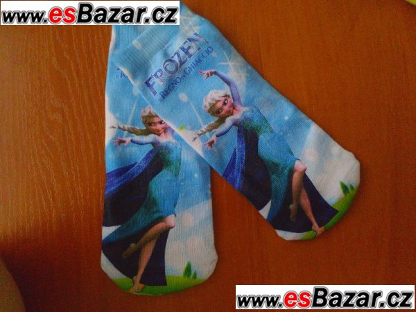 Ponožky motiv 2 - Ledové království (Frozen) 18.cm – fotografie 1