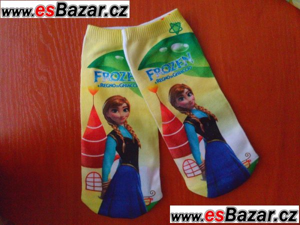 Ponožky motiv 5 - Ledové království (Frozen) 18.cm – fotografie 1