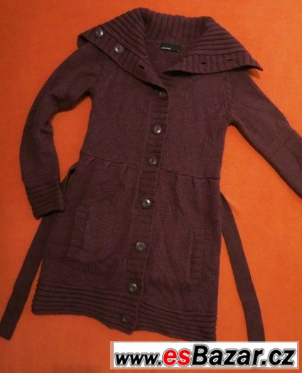 VÁNOČNÍ SLEVY%%% KRÁSNÝ DLOUHÝ SVETR / CARDIGAN vel. S/M/L – fotografie 2