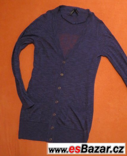 VÁNOČNÍ SLEVY%%% KRÁSNÝ DLOUHÝ SVETR / CARDIGAN vel. S/M/L – fotografie 3