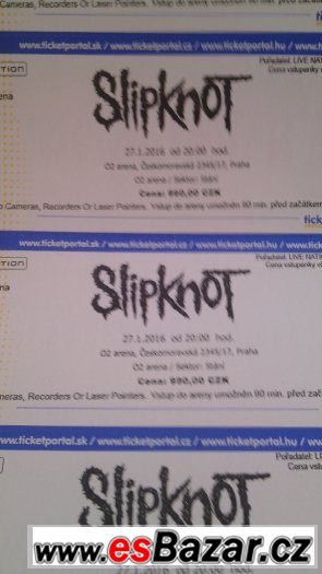 Slipknot - 27.1. – fotografie 1