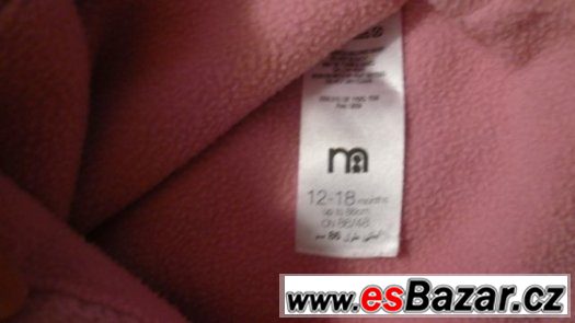 Zateplený svetr Mothercare, vel. 12  - 18 měsíců / 86 – fotografie 3