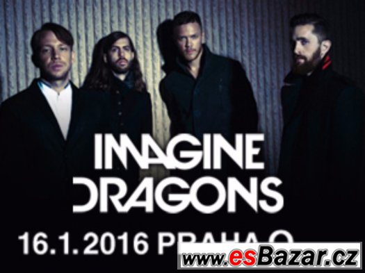 IMAGINE DRAGONS 16.1.2016 Praha O2 Arena – fotografie 1