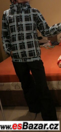 KVALITNÍ ZNAČKOVÝ LYŽAŘSKÝ KOMPLET - BUNDA,KALHOTY vel.S/176 – fotografie 3
