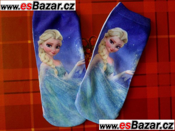 Ponožky motiv 12 - Ledové království (Frozen) 18.cm – fotografie 1