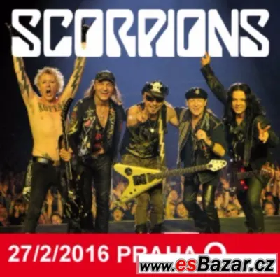 SCORPIONS stání u pódia
