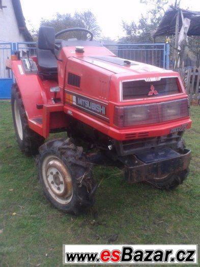 Prodám malotraktor Mitsubishi MT14 – fotografie 2