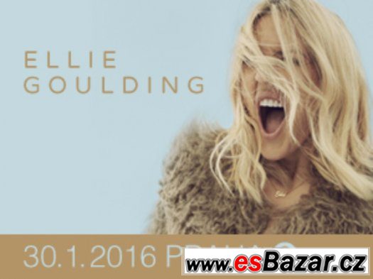 ELLIE GOULDING 30. 1. 2016 PRAHA – O2 arena – fotografie 1