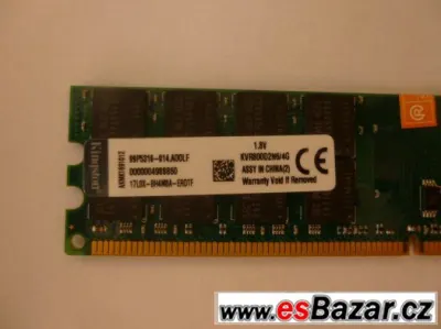 LEVNE  PAMETI DDR2 jak pro AMD tak INTEL, 2GB,4GB i do NB