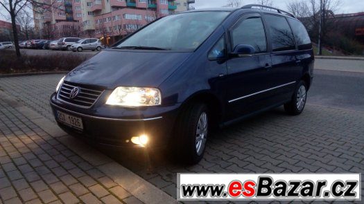 VW Sharan ,1.9 TDI  4x4;85 Kw,r.v.,2008,,kompl.serviska ČR, – fotografie 1