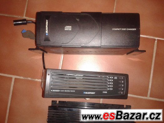 Amplifier,CD přehrávač CD měnič Blaupunkt – fotografie 1