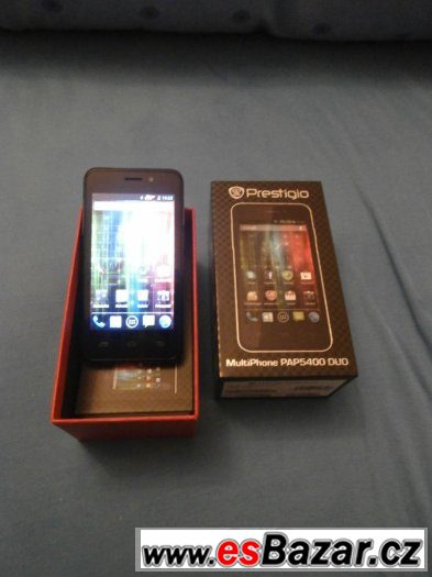 Prestigio Multiphone 5400 DUO černý Záruka – fotografie 2