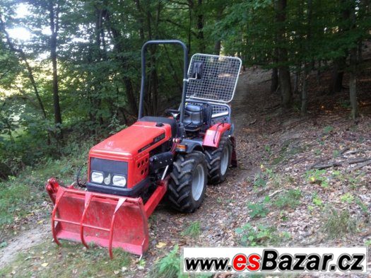 Malotraktor AGT 835 kloubový s rampovačem a navijákem – fotografie 5