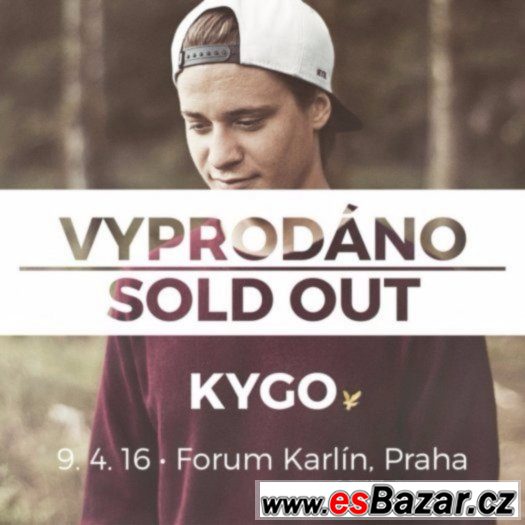 KYGO - 9.4.2016 - forum Karlín, poslední dvě vstupenky – fotografie 2