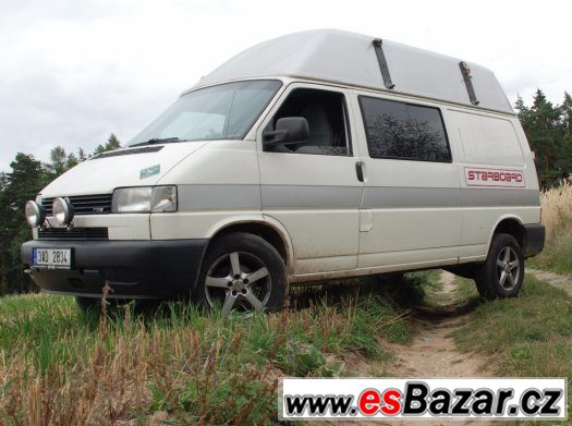 VW Syncro T4 4X4 obytné rok 2000, motor 2,5 tdi – fotografie 3