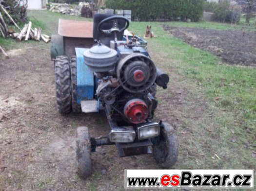 malotraktor domácí výroby – fotografie 2