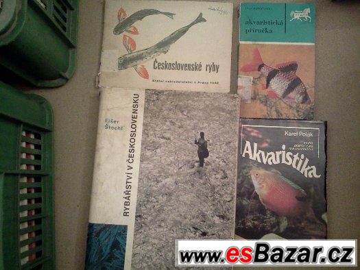 Knihy o rybách a akvaristice – fotografie 2