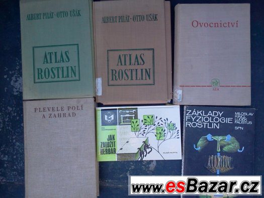 Knihy o rostlinách, atlasy rostlin – fotografie 1